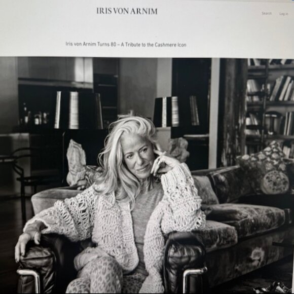 Iris Von Arnim UOMO Authentic Black Polo 100% Linen Mens Size Medium - Picture 4 of 12